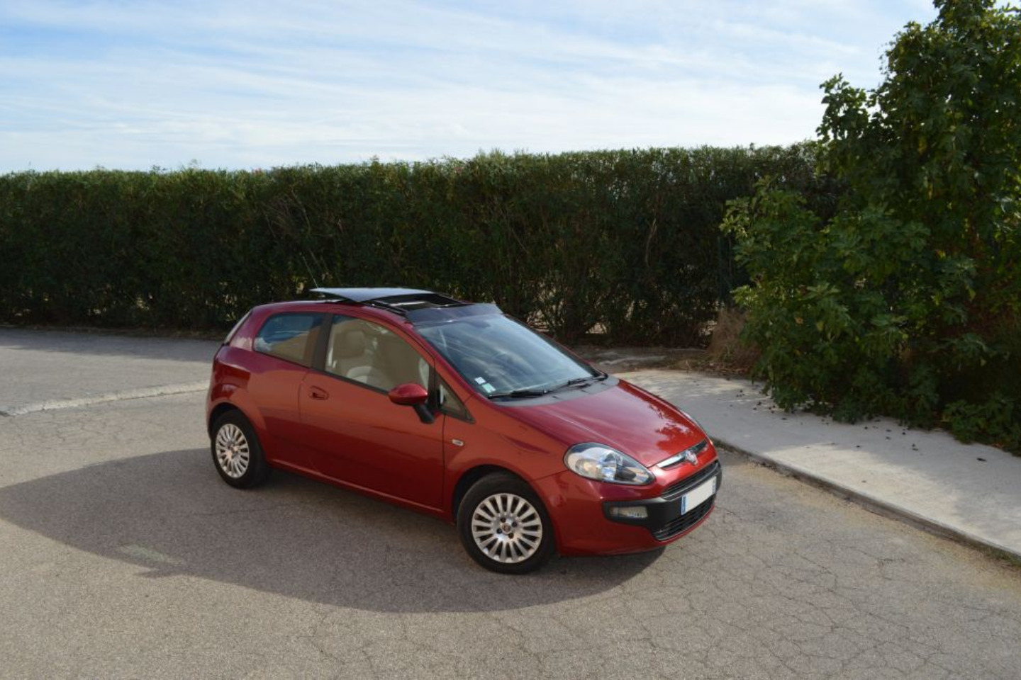 Vente: HANDI MOBIL vend Fiat Punto EVO 2010, Boite auto, cercle accélérateur au volant, levier de frein